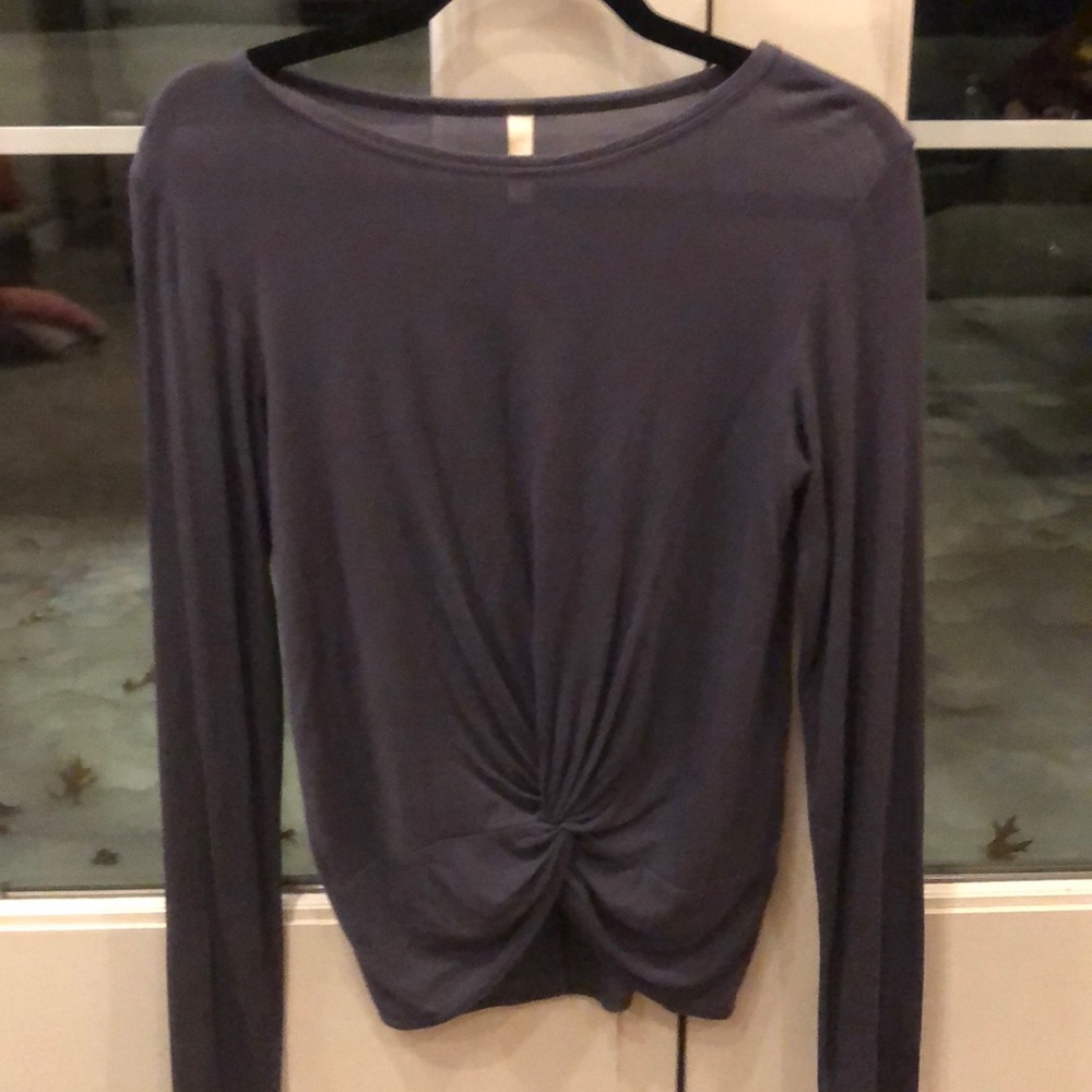Gray long sleeve